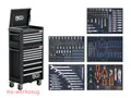 BGS 4088 Werkstattwagen + 8 Schubladen + Aufsatz + 263 Werkzeuge