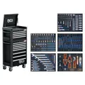 BGS Werkstattwagen Profi Standard Maxi 12 Schubladen mit 263 Werkzeugen - 4088