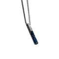 HOLZKERN Campania 9010631018504 Halskette Herren Sodalith Damaszenerstahl