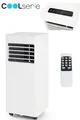 COOLSERIE Mobile Klimaanlage weiss für 60m² Klimagerät Fernbedienung R290