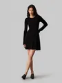 Damen Strickkleid CK INTARSIA SWEATER DRESS XL