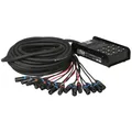 DAP Audio CobraX 12/4 StageSnake Multicore XLR 15m