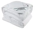 allsaneo® Microfaser 4- Jahreszeiten Steppbett 200x200 cm, kochfeste Variable Bettdecke für Allergiker, hygienisch bei 95°C waschbar