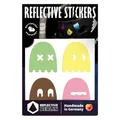 Reflective Berlin Decals Reflexaufkleber Ghostice Creme Einheitsgröße