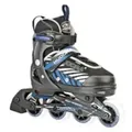 Hudora 28240Kinderinliner Leon - Gr. 37-40 - schwarz/blau