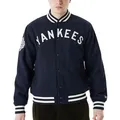 New Era Collegejacke Varsity College PATCHES New York Yankees blau XL