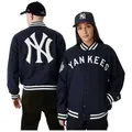 New Era Sweatjacke New Era MLB New York Yankees Varsity Jacke Baumwolle blau XL