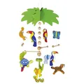 Goki Mobile Palme Holz Babybett Kinderbett Babymobile Babyzimmer Einschlafhilfe