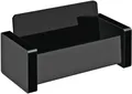 Visitenkartenständer WEDO Black Office, schwarz mattiert/glänzend 188035
