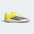 Kinder Fußball Hallenschuhe Futsal - F50 Club IN Born for Goals gelb/weiß