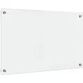 vidaXL Küchenrückwand Transparent 80 x 50 cm Gehärtetes Glas 42018024