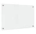 vidaXL Küchenrückwand Küchenrückwand Transparent 80 x 50 cm Gehärtetes Glas, (1-tlg)