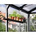 Vitavia Wandregal, BxT: 122x15 cm schwarz