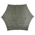 MFH Plane "Hexagon-Tarp" oliv 340 x 310 cm Regenschutz Sonnensegel Abdeckplane