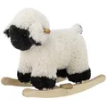 Bloomingville Dolly Schaukelspielzeug, Schaf, Weiá, Polyester