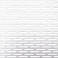 Alberts 466817 Lochblech | Schlitz | Aluminium, silberfarbig eloxiert | 200 x 1000 x 0,8 mm