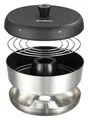 Enders Vamo Mobiler Campingbackofen mit Thermometer 2,3 Liter