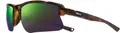 REVO Sonnenbrille Annika 2 Polarisiert Photochromic (Glasfarbe: Evergreen Photo) braun - 1 Brille