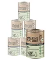 Dehner Fine Nature Adult Pute mit Lachsöl, 6 x 200 g / 400 g Dose Pute, Nassfutter für: Katze, Nassfutter für ausgewachsene Katzen, getreidefrei