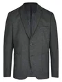 Steffen Klein Classy Gentleman Herren Sakko Jacket Jersey Elastisch Grau Melange