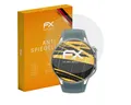 atFoliX Schutzfolie für OnePlus Watch 2, (3 Folien), Entspiegelnd und stoßdämpfend