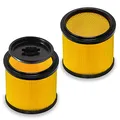 Original Parkside Lidl Faltenfilter Set 1x Filter flexibel mit Deckel, 1 x mit Stahlinnengitter für PNTS 23E, 1250, 1300, 1400, 1500 A1, B1, B2, B3, C1, C3, C4, D1, D3, E2, E4, F2, F5