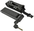 FISCHER Falt-Fahrradschloss mit Halter, Länge: 850 mm