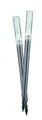 Esotec Leuchtstab Twin, 2er Set, Acrylblock mit Luftblasen, bubble tower, Akku, LED Gartenleuchte, Außenleuchte, Wegeleuchte, Stehleuchte, Erdspieß, Edelstahl, metall, wetterfest, IP44 102064