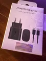 Travel Charger Adapter 25W USB-C to USB-C Kabel