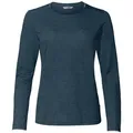 VauDe Damen Essential Langarmshirt - 38 - dark sea uni