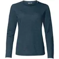 Essential Langarm T-Shirt Damen - blau - 38