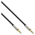 InLine Slim Audio Klinke Kabel 3.5mm St/ST Stereo 3m (3 m, Cinch Kabel) (99213)