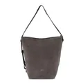 abro Cosmo Schultertasche Leder 31 cm grau TAS050547