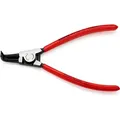 Knipex 46 21 A21 Sicherungsringzange Für Außenringe Auf Wellen Mit Kunststoff Überzogen Schwarz Atramentiert 170 Mm