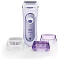 Braun - Elektrische Rasierer für Frauen "Silk-épil Lady Shaver LS 5560" in Lila