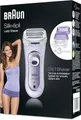 Braun Silk-epil 5-560 3-In-1 Kabelloser Elektrischer Rasierer, Trimmer- und Peeling-System, lila