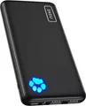 INIU Powerbank Externer Akku Leicht 10000 mAh 3 Ausgänge iPhone Samsung Huawei