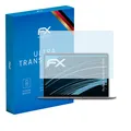 atFoliX 2x Displayschutzfolie für Apple MacBook Air 2020 Schutzfolie klar Folie
