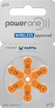 120 x Varta Power One Hörgerätebatterien P13 Orange PowerOne PR48 20x6er Blister