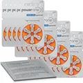 120x VARTA powerone Hörgerätebatterien P13 orange (20x 6er Bl.) +Reinigungstuch