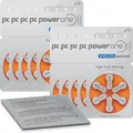 60x VARTA powerone Hörgerätebatterien P13 orange (10x 6er Bl.) +Reinigungstuch