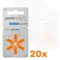 20x Varta Power One Hörgerätebatterien P13 Orange PowerOne PR48 6er Blister