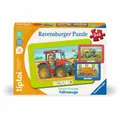 Ravensburger tiptoi 3 erste Puzzles: Fahrzeuge, Kinderpuzzle, 3 x 6 Teile, 00227