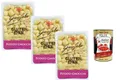 Italian Gourmet Glutenfreie Kartoffel-Gnocchi 3 x 400 g – Gnocchi di Patate, weich & schnell zubereitet, italienische Spezialität ohne Gluten, 1,2 kg, perfekte Sauce-Basis + Italian Gourmet Polpa