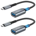 USB C Adapter 2 Stücke OTG Typ C auf USB 3.0 Adapter für iPad Pro 2020MacBook...