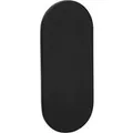 SOTECH Selbstklebende Tür Rosetten Oval Blindrosette Edelstahl Schwarz