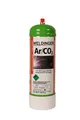 Mischgas Ar/CO2 Einwegflasche 1 Liter 20% CO2 80% Argon, ergibt 110 l Schweißgas