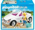 Playmobil City Life 70494 Schickes Cabrio Frau Hund Fahrzeug Auto Neu Mädchen