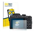 BROTECT Entspiegelungs Schutzglas für Nikon Coolpix B500 Schutzfolie Panzer Folie Glas Matt [Extrem Kratzfest 9H, Anti-Reflex, Anti-Fingerprint]