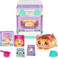 COOKEEZ MAKERY Lil’ Bakez – Backofen-Spielset „Kuschelige Kreationen“: Mische die Zutaten und backe eine tierische Plüsch-Überraschung mi... - Rot